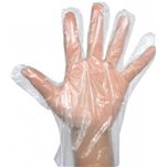 Disposable polyethylene plastic gloves